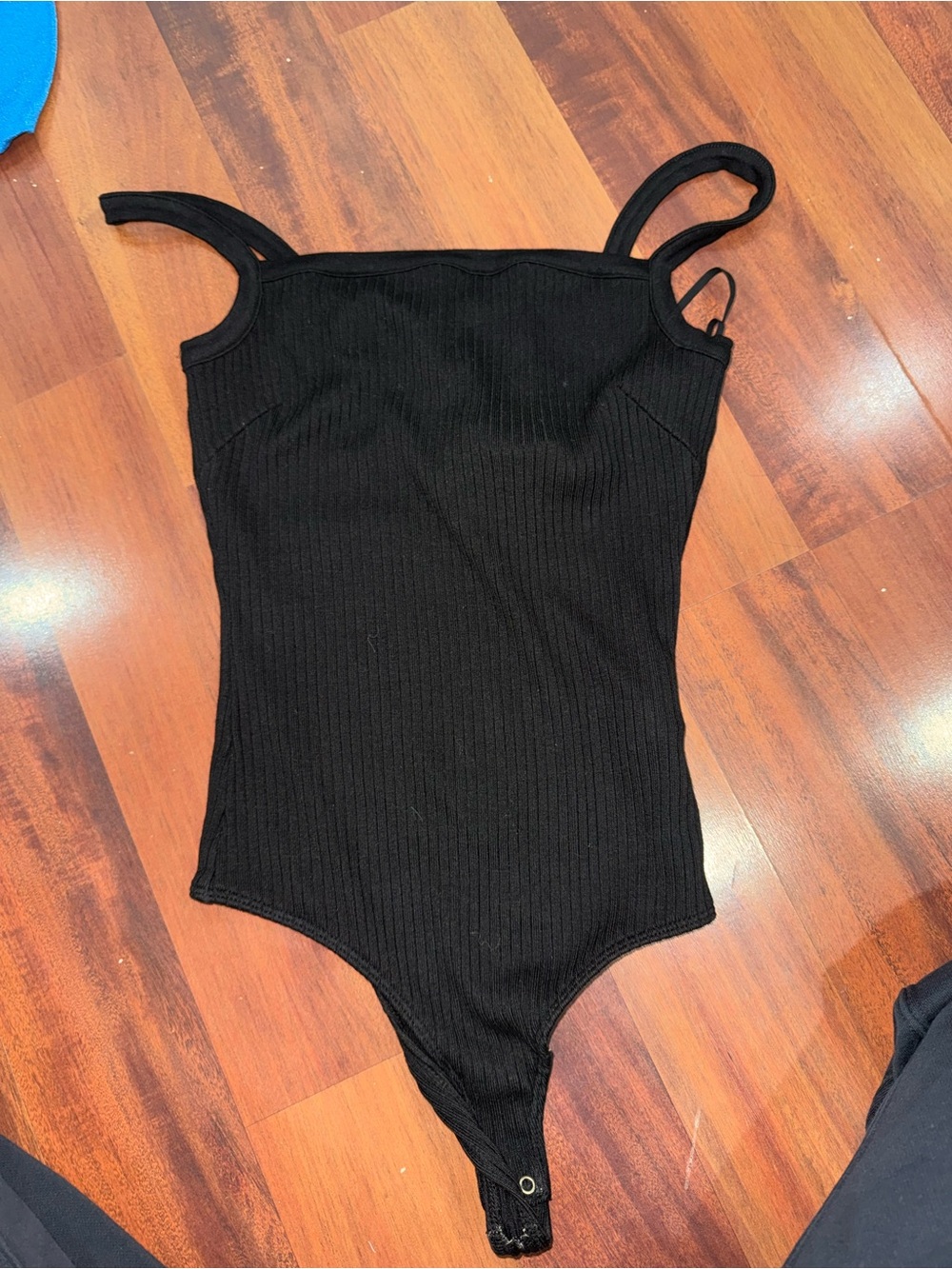 Citizens Of Humanity Black Ribbed Girls' One-Piece Bodysuit